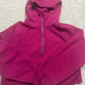 Lululemon Scuba Oversized Half-Zip Hoodie in Ripened Raspberry